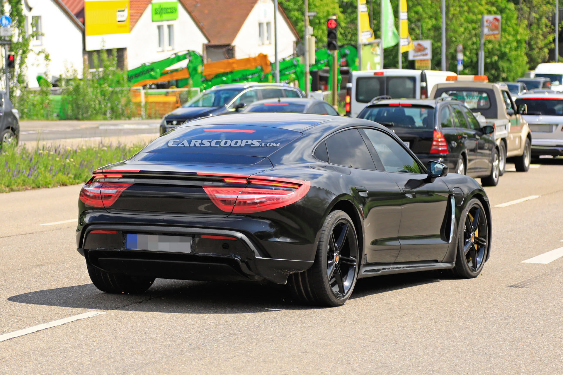 2021 Porsche Taycan 23 New Porsche Taycan Spy Shots Show Production Lights, Bumpers, And More (Updated)