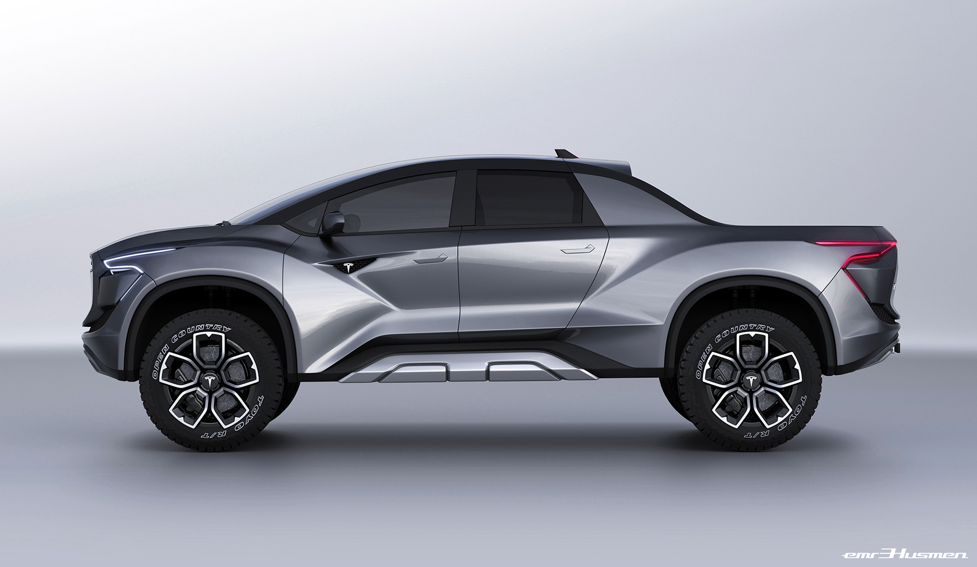 Tesla-Pickup-Concept-9 We’d Love To See Tesla’s “Blade Runner” Pickup Look Like This