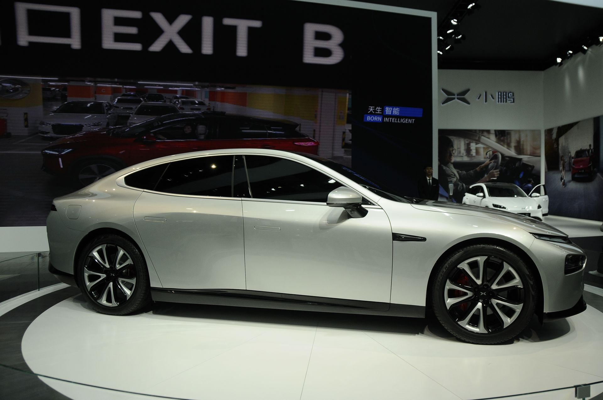 Xpeng P7 Shanghai 3 Xpeng P7 Electric Sporty Sedan Has 600 KM Range, Level 3 Autonomy