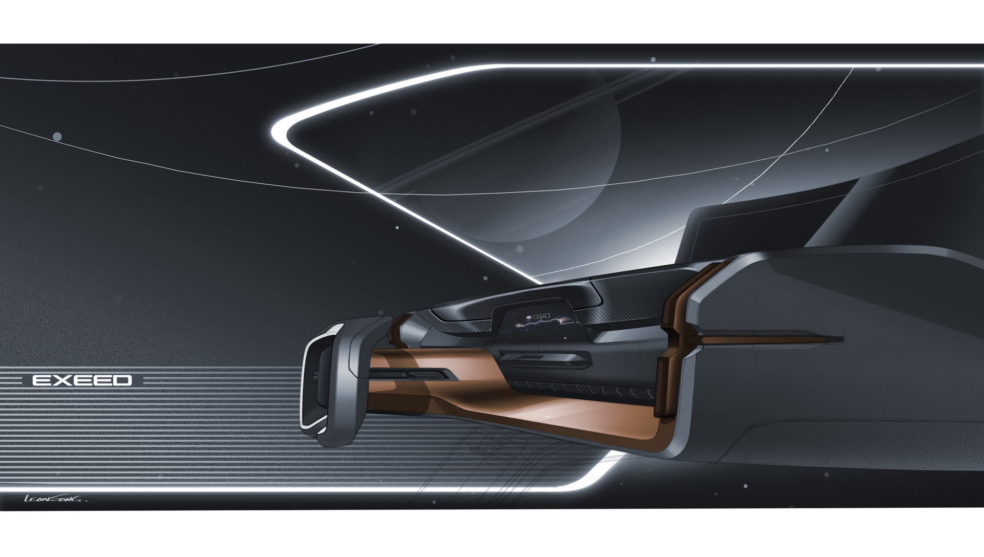 exeed e-iuv design concept 16 Exeed E-IUV Design Concept Looks A Bit Too Far Into The Future