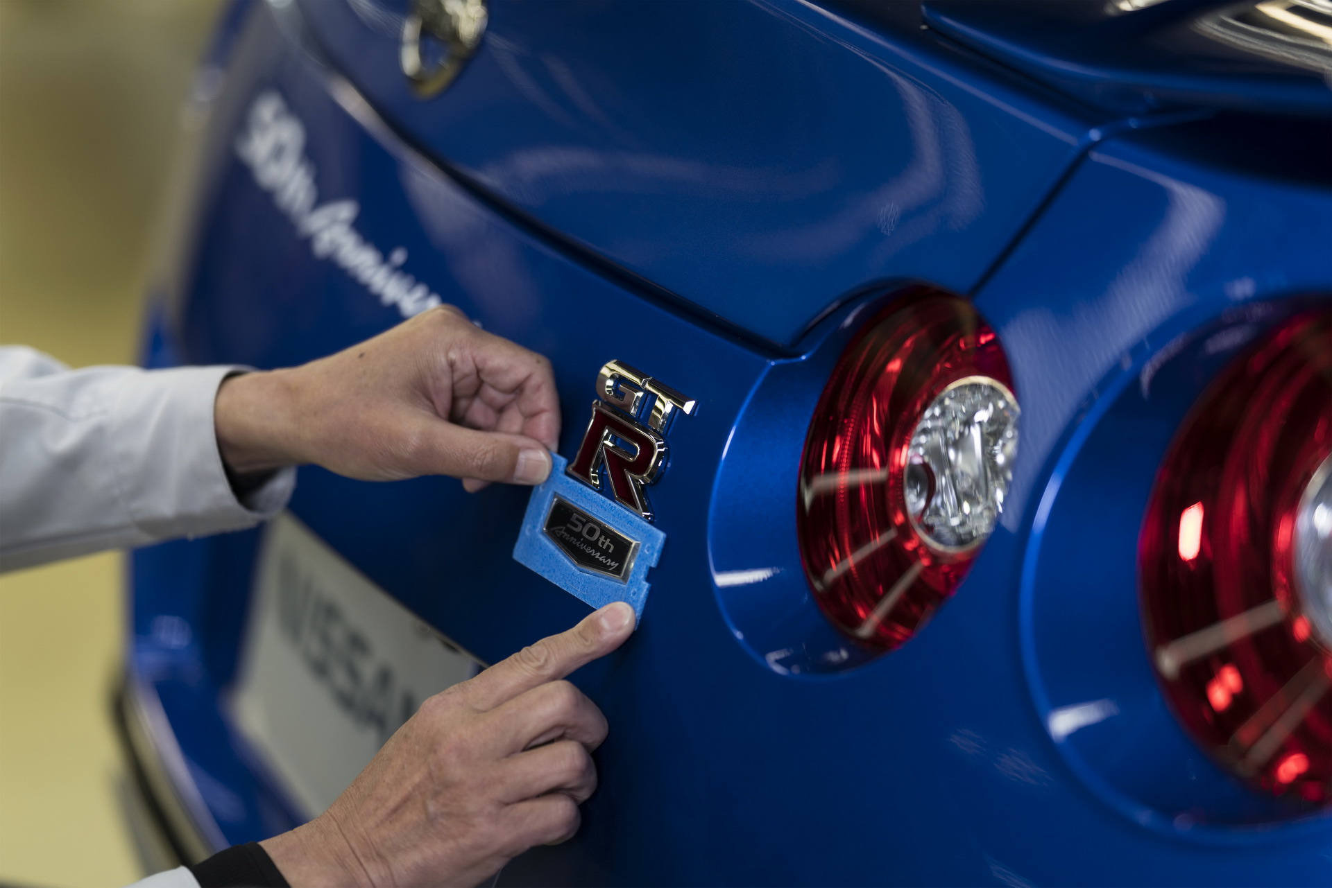 2020 Nissan GT-R 50th Ann 6 2020 Nissan GT-R Brings Back R34’s Iconic Bayside Blue For 50th Anniversary Edition