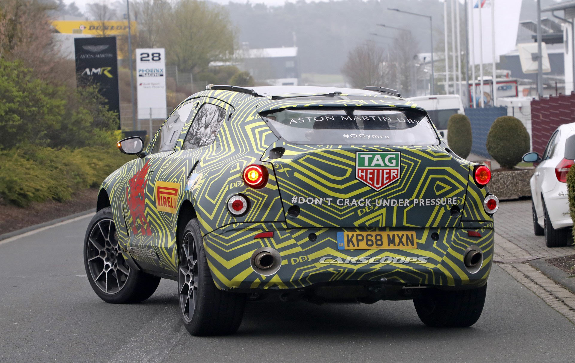 2020-Aston-Martin-DBX-28 Aston Martin DBX Interior Spied, Shows Lots Of Mercedes Parts