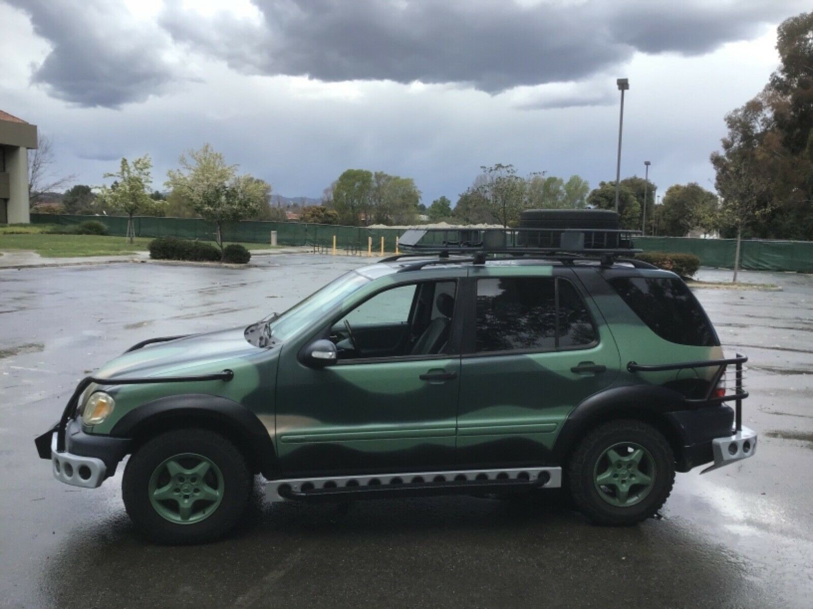 Mercedes ML Jurassic Park-9 Mercedes ML Jurassic Park Movie Prop Is Here To Save Us From Extinction