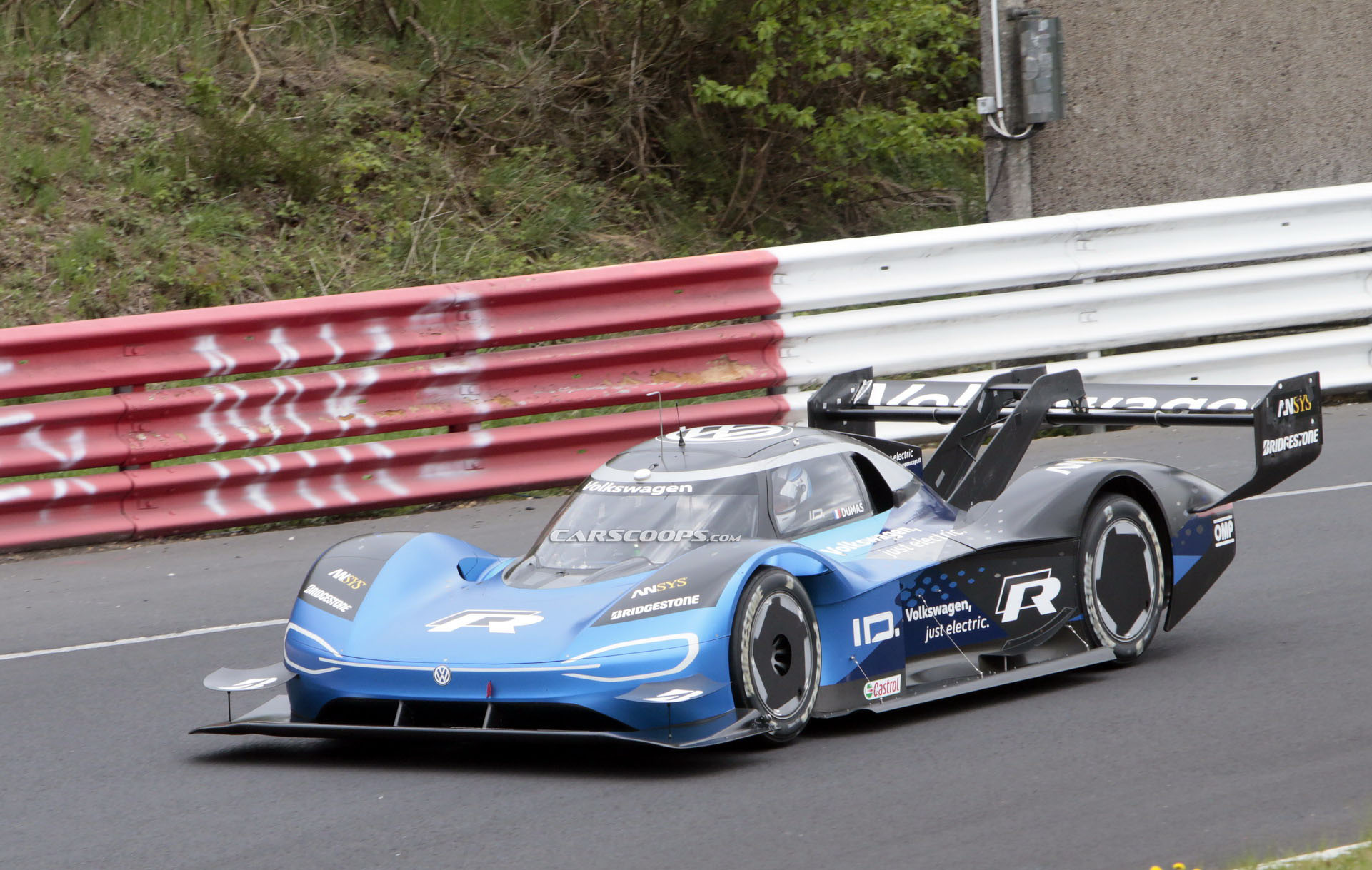 Volkswagen ID R Nurburgring 11 VW ID. R Rolls Its Wheels In (Silent) Anger At The Nurburgring