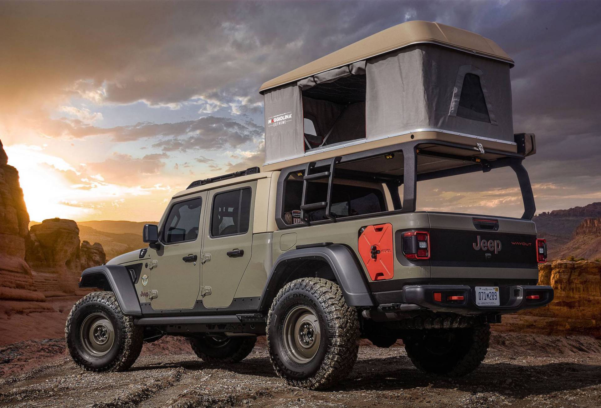 Jeep Wayout Concept 3 Jeep Gladiator Gets Six Moab Easter Safari Concepts