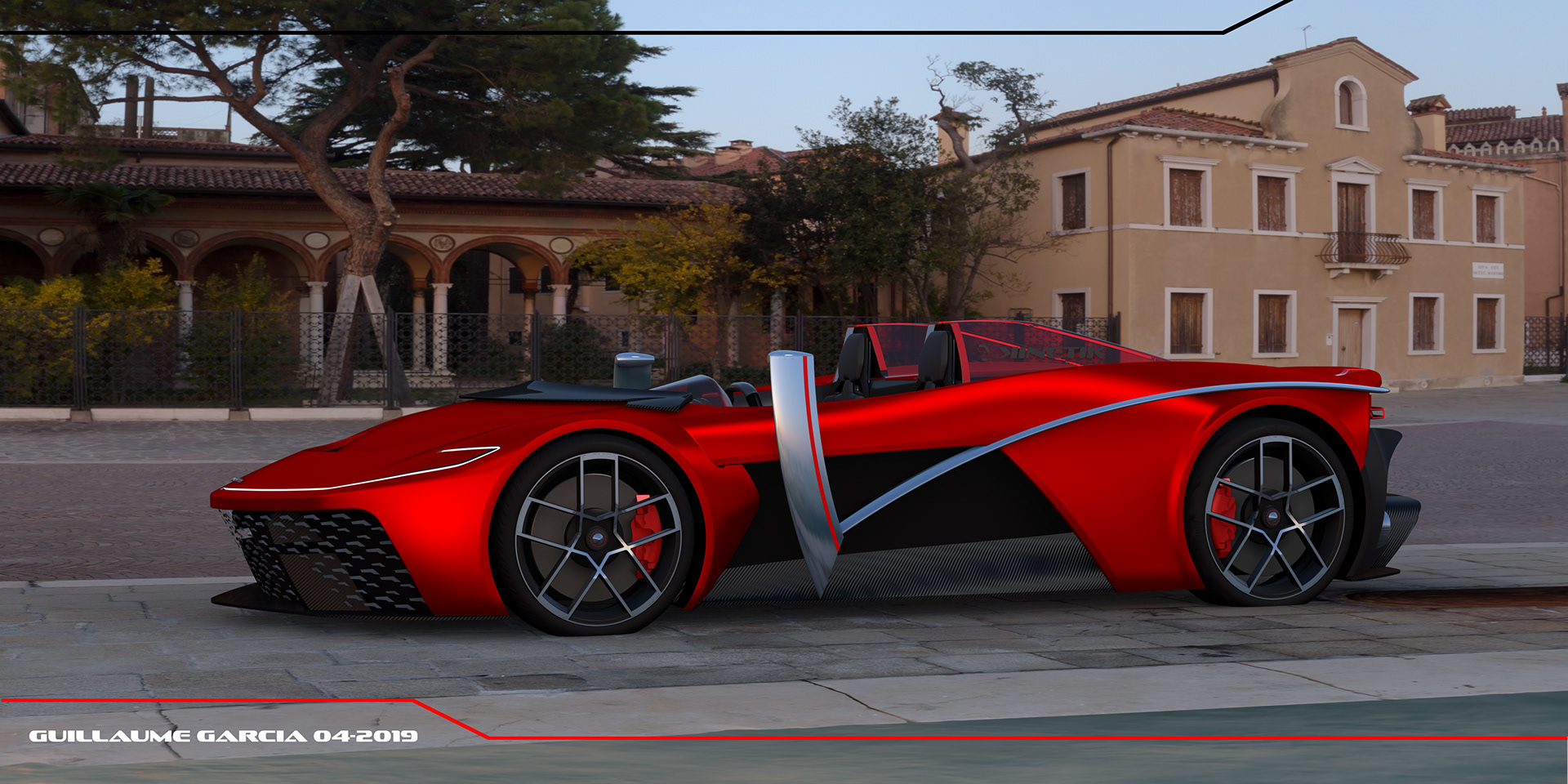 inertia kinetic rendering 9 Inertia Kinetik Is One Man’s Take On The Sports Car Of Tomorrow