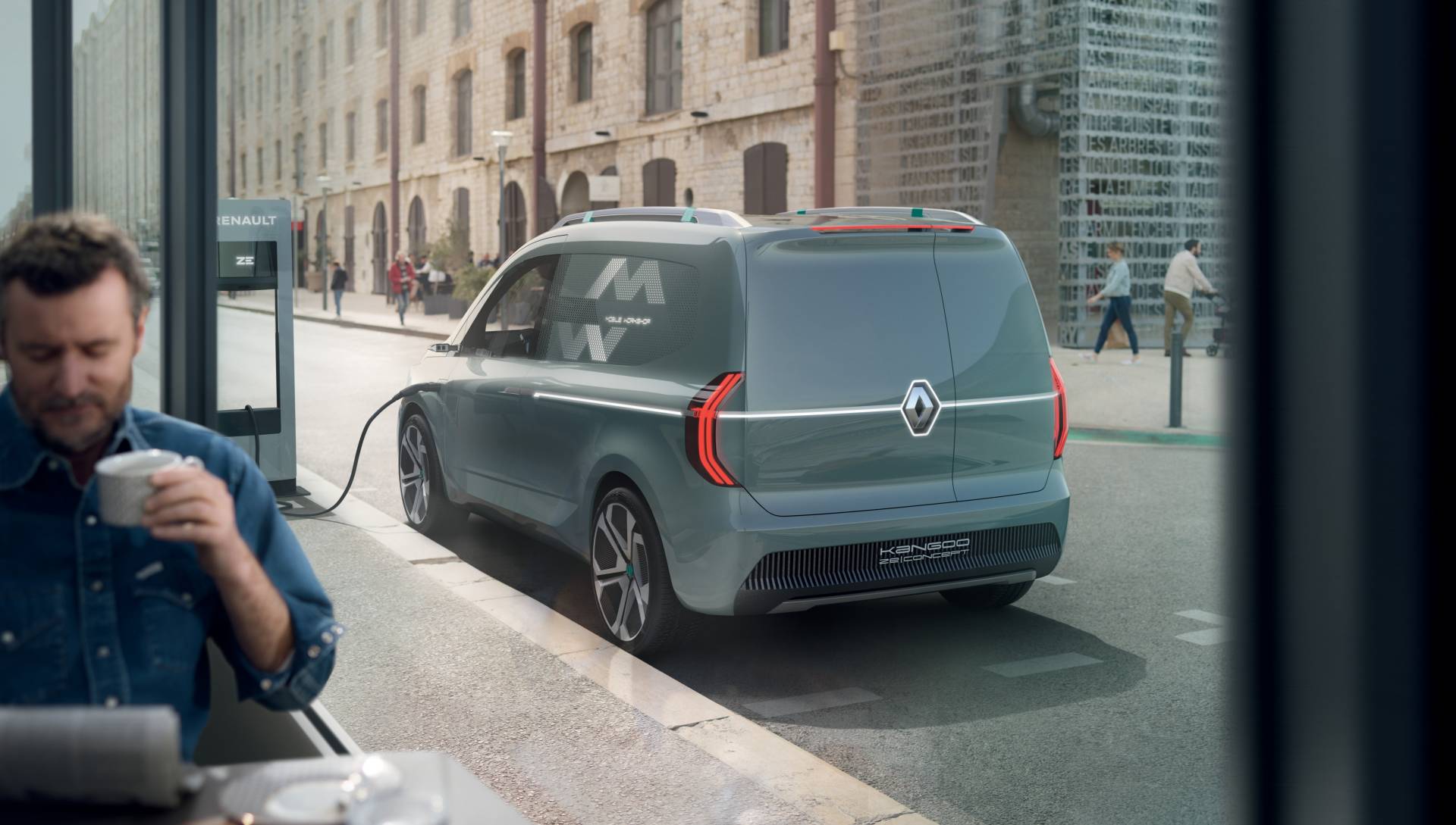 Renault Kangoo ZE Concept 19 Electric Renault Kangoo ZE Concept Previews Next-Generation Compact Van Coming In 2020