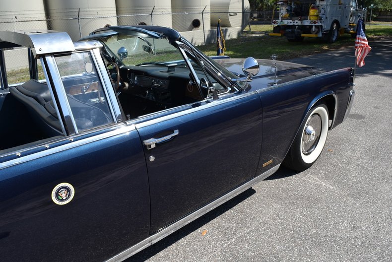 1963 Lincoln Continental Convertible-9 Roll Like A Kennedy In This 1963 Lincoln Continental Presidential Limo Recreation
