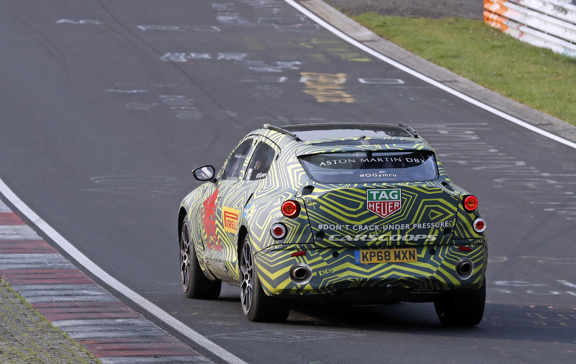 2020-Aston-Martin-DBX-27 Aston Martin DBX Interior Spied, Shows Lots Of Mercedes Parts