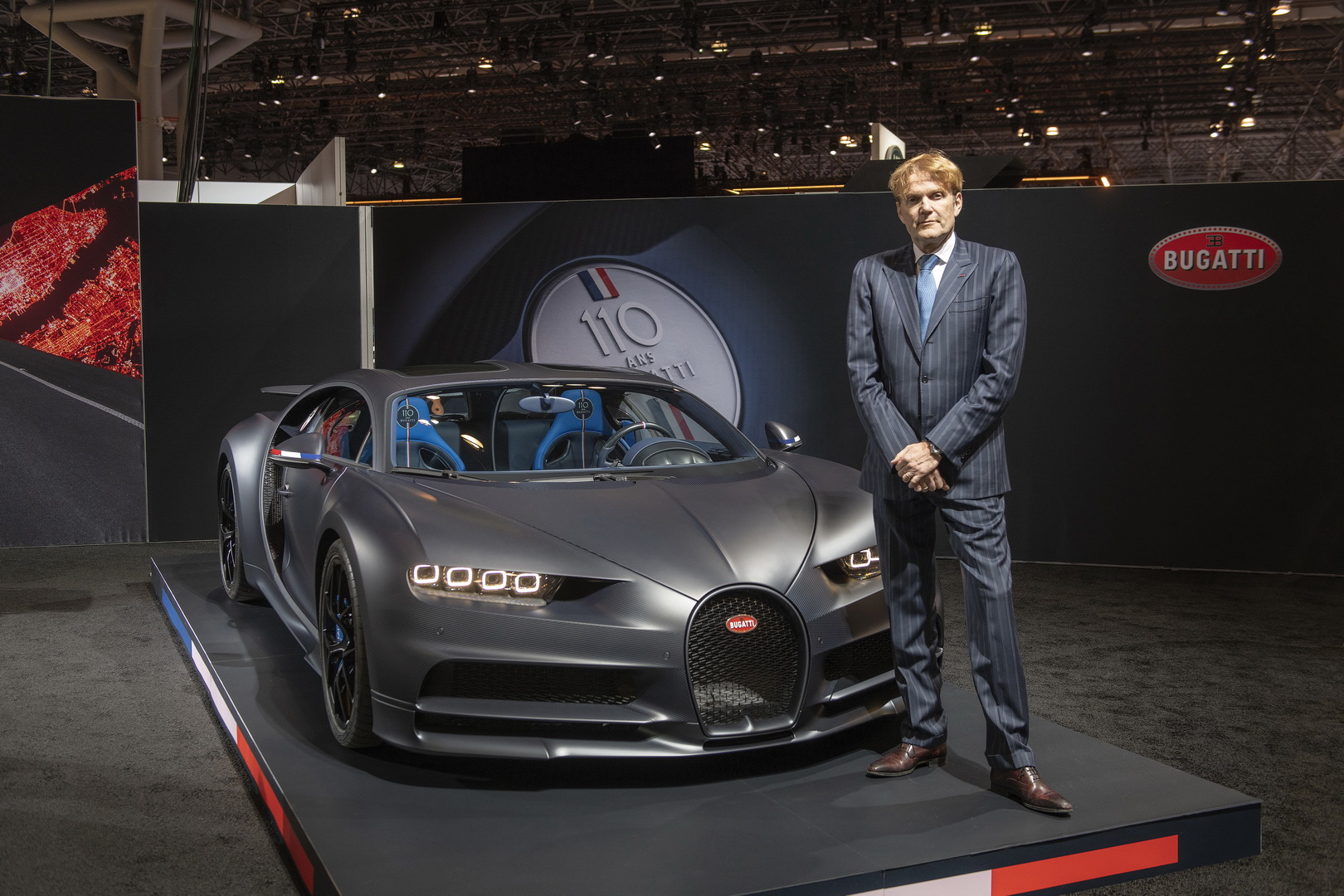 2019 bugatti chiron 110 ans 2 Bugatti Chiron Sport ‘110 Ans’ Salutes France From New York City