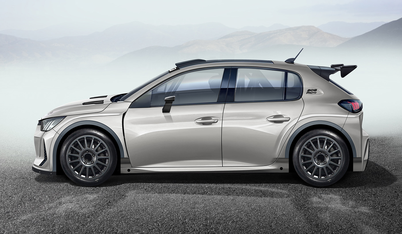 peugeot 208 rally design render 5 Peugeot 208 Rally Design Is What The Next GTI In WRC-Spec Should Look Like