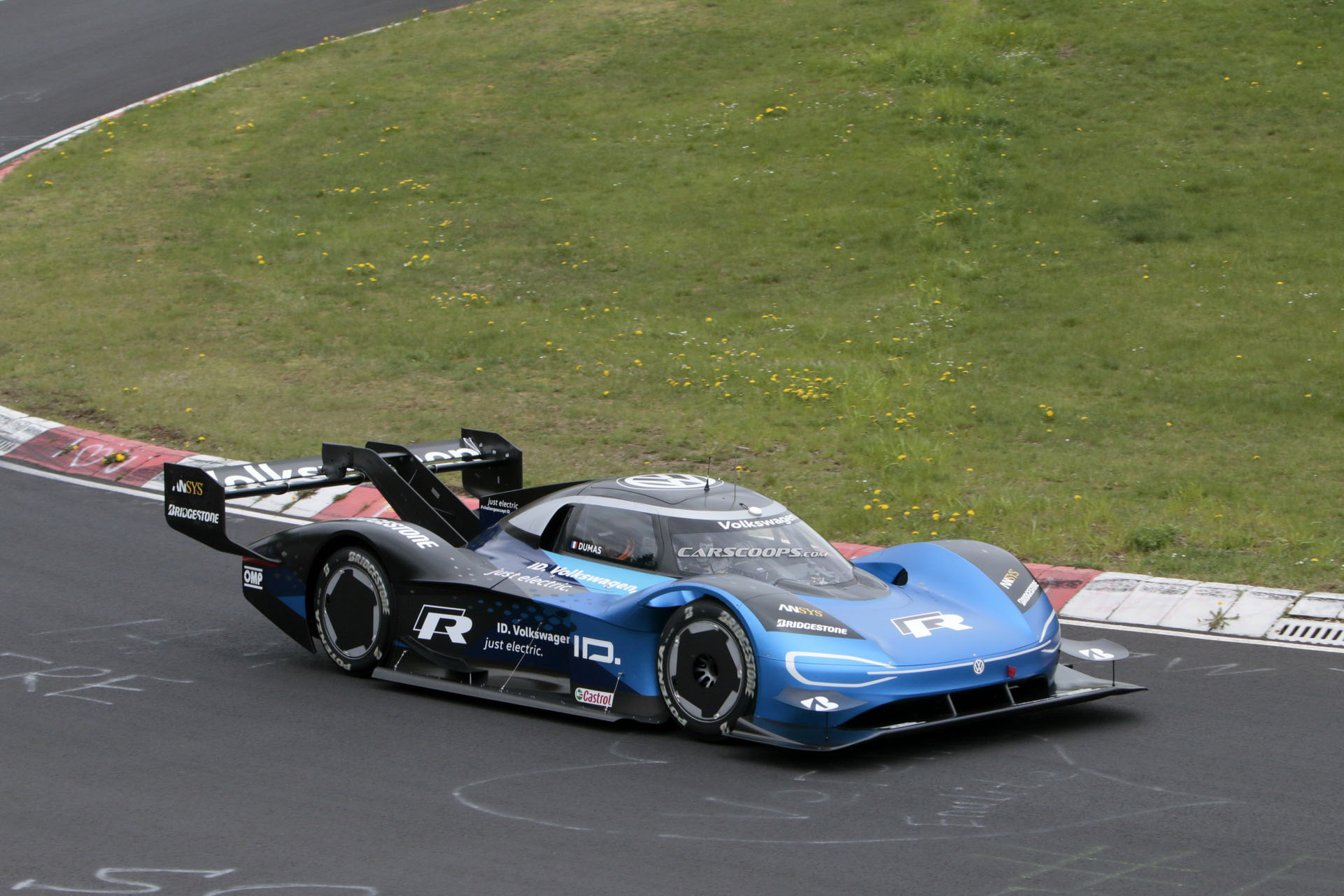 Volkswagen ID R Nurburgring 4 VW ID. R Rolls Its Wheels In (Silent) Anger At The Nurburgring