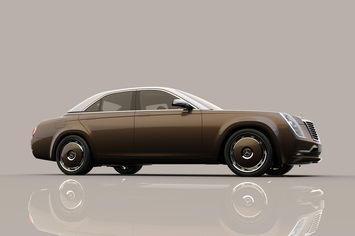 Mercedes-Benz Icon E Concept by David Obendorfer 20 Mercedes-Benz Icon E Study Re-imagines Classic W115 As 21st-Century E-Class EV