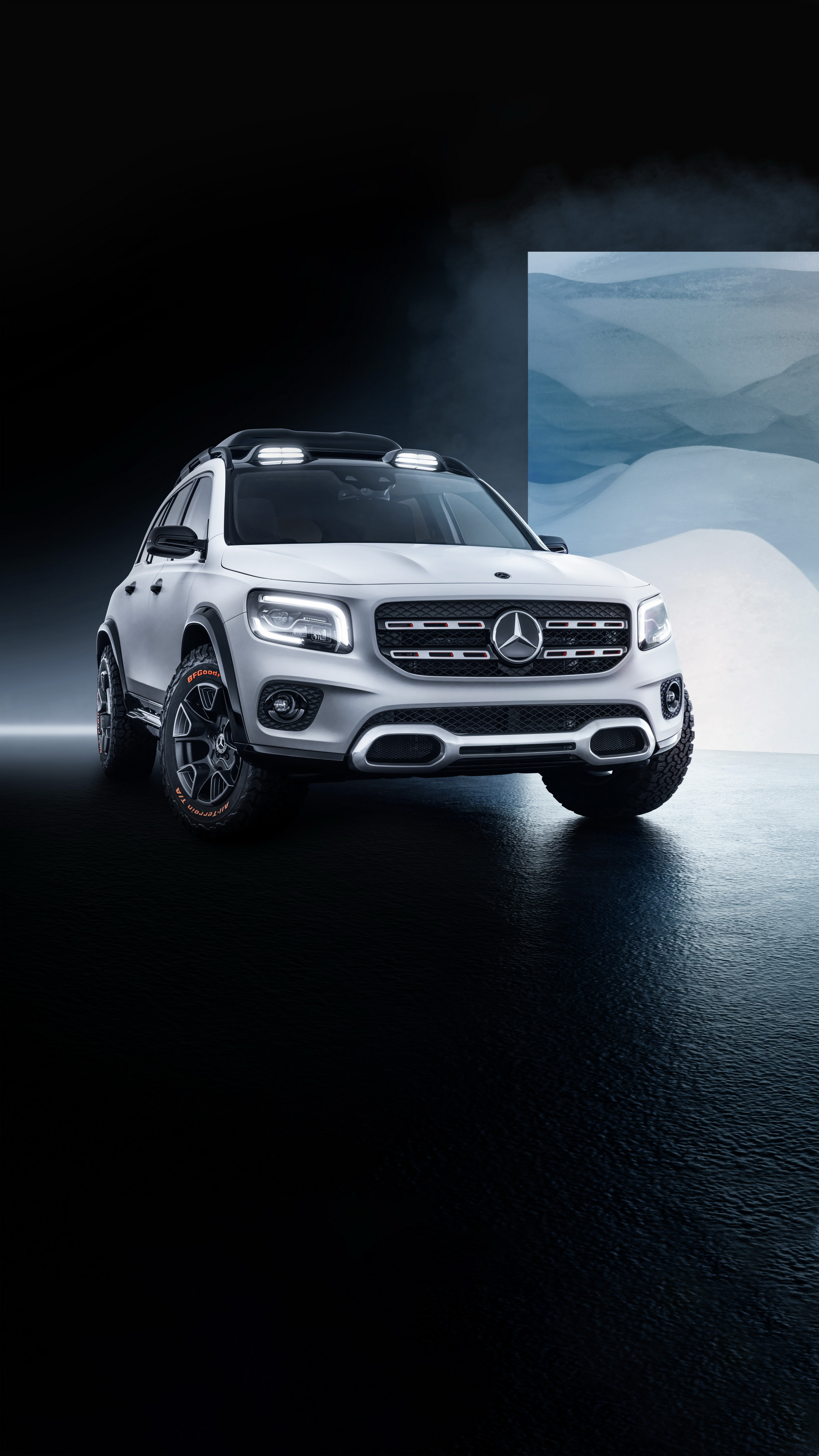 Mercedes-Concept-GLB-23 New Mercedes GLB Features Conceptual Rugged Looks In Compact Form