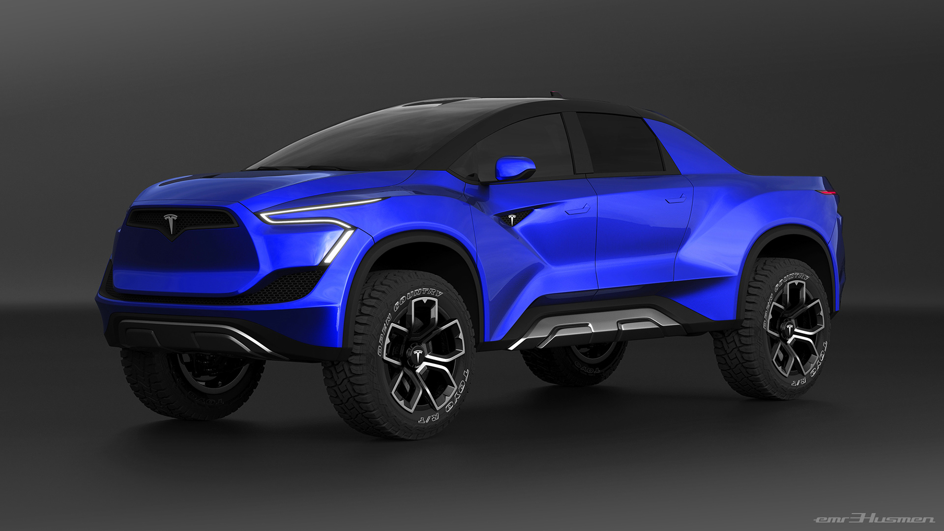 Tesla-Pickup-Concept-6 We’d Love To See Tesla’s “Blade Runner” Pickup Look Like This