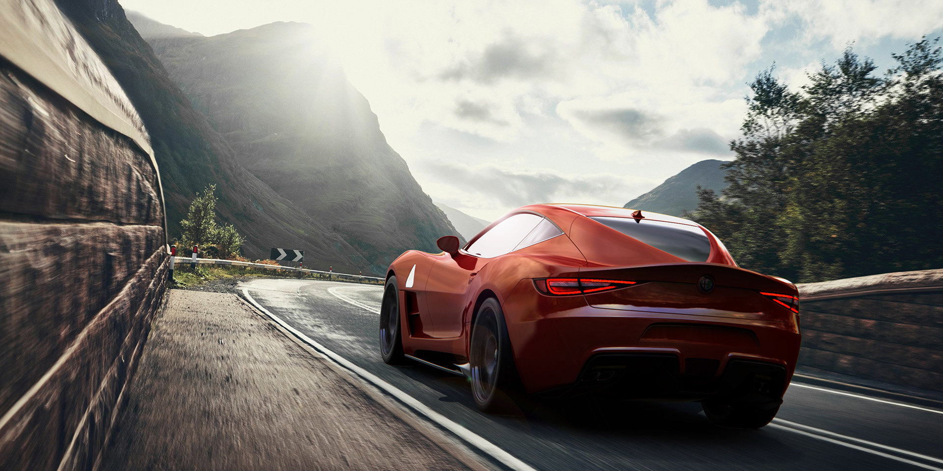 Alfa-Romeo-Coupe-Concept-13 Alfa Romeo Coupe Concept Looks Different, But It Won’t Be The New GTV