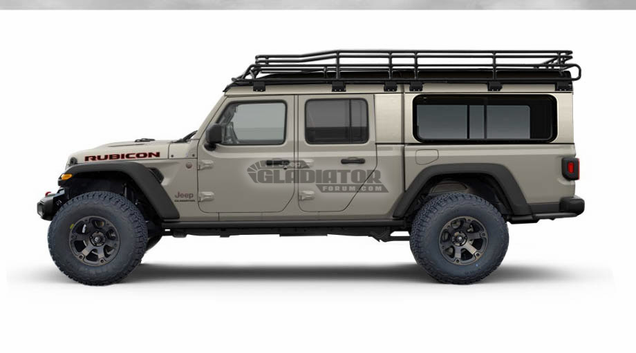 Jeep-Gladiator-Top-3 Check Out Jeep’s Gladiator Truck Rendered With A Bunch Of Different Tops