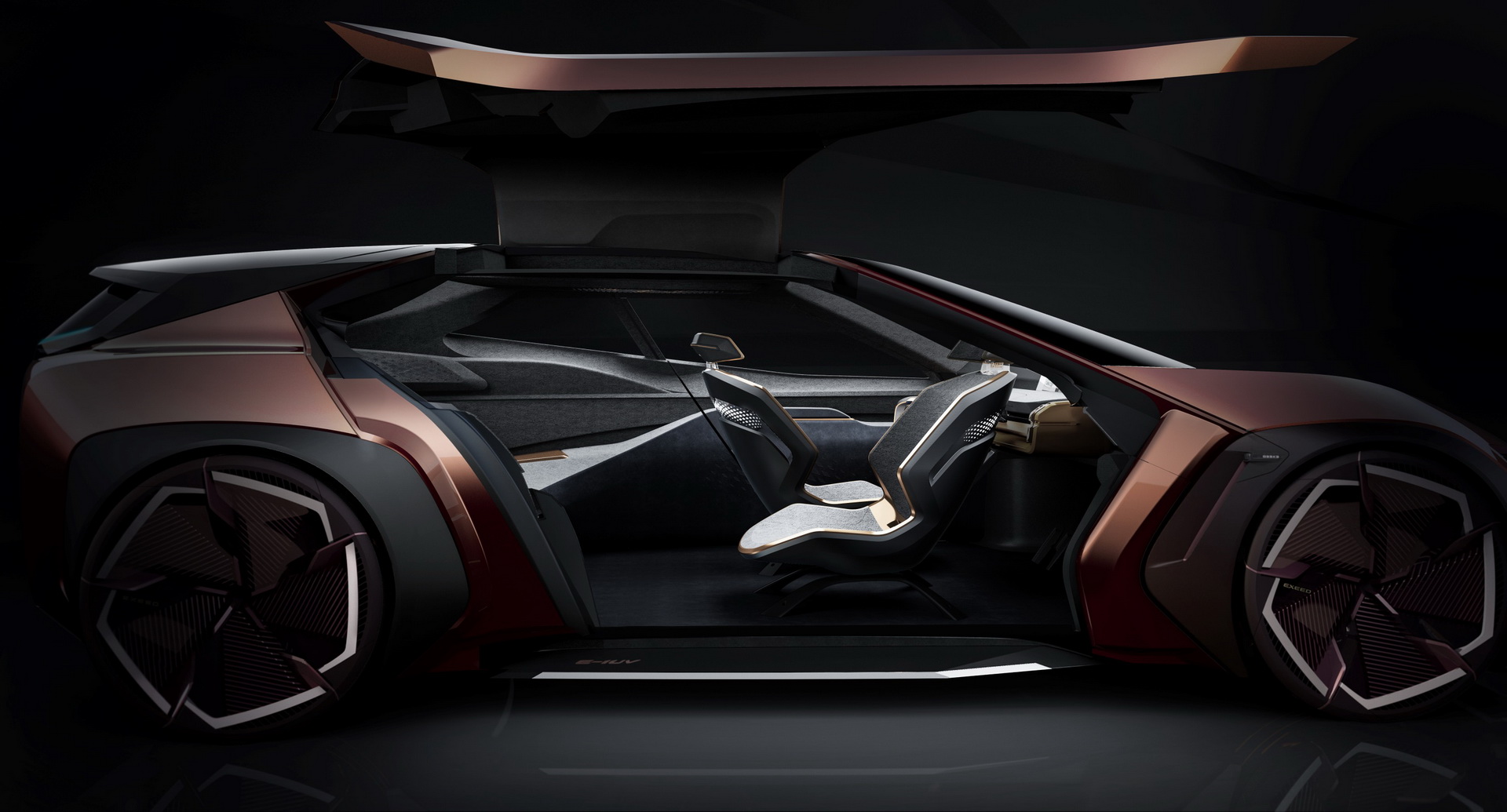 exeed e-iuv design concept 18 Exeed E-IUV Design Concept Looks A Bit Too Far Into The Future