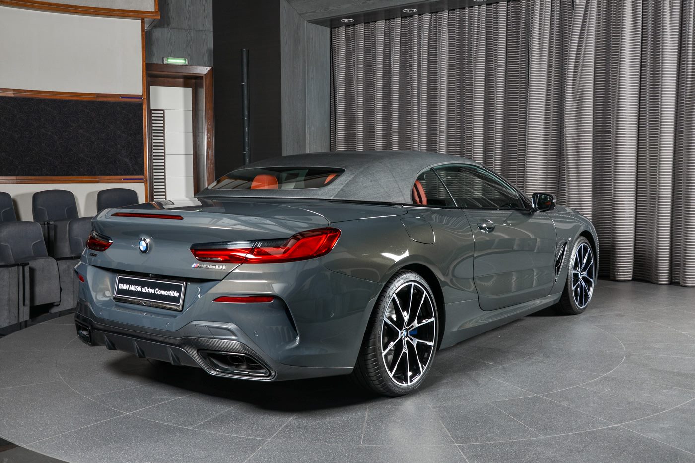 2019 bmw m850i cabrio individual dravit grey 14 Who Said Grey Is Boring? BMW M850i xDrive Convertible In Individual Dravit Grey