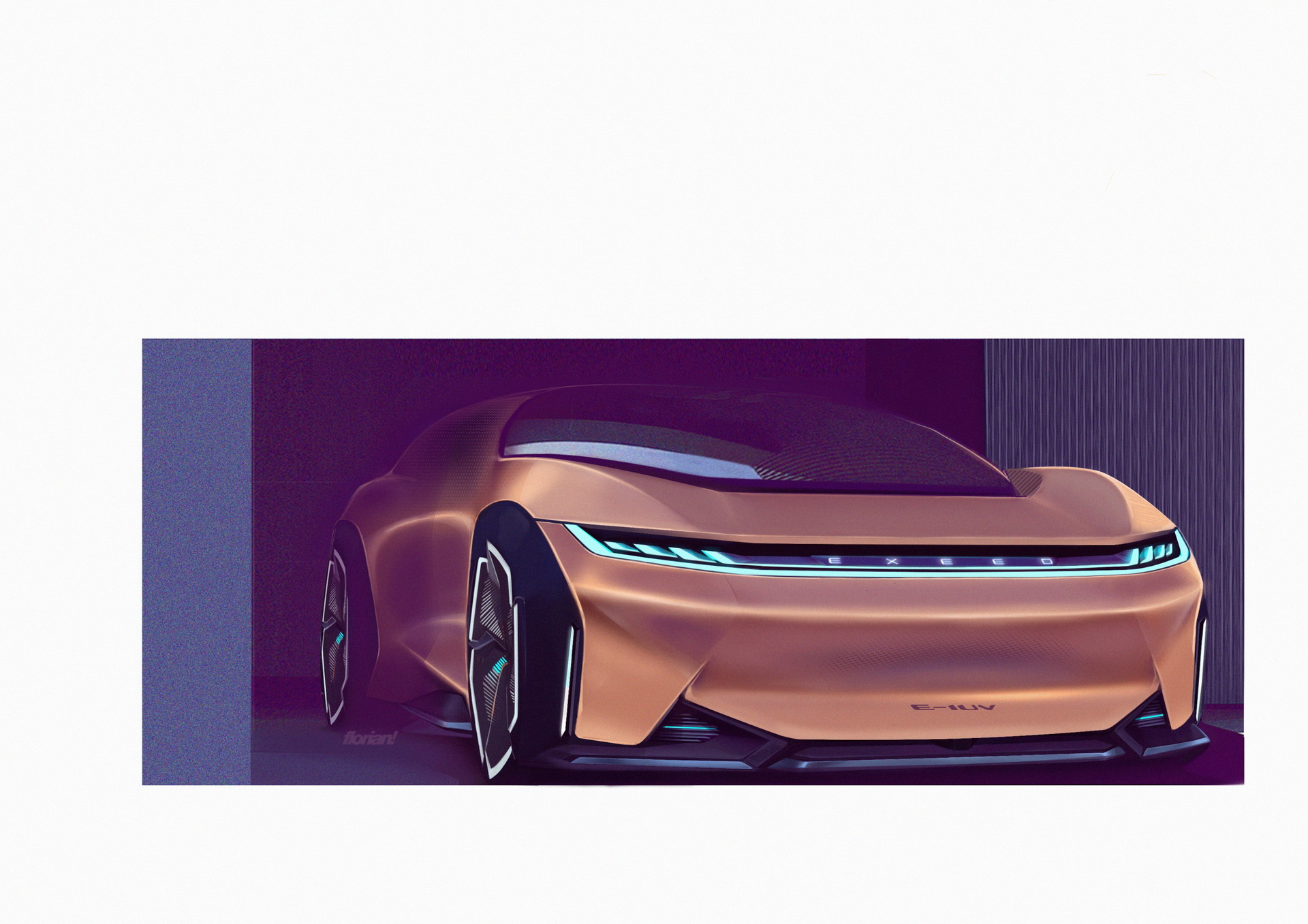 exeed e-iuv design concept 8 Exeed E-IUV Design Concept Looks A Bit Too Far Into The Future