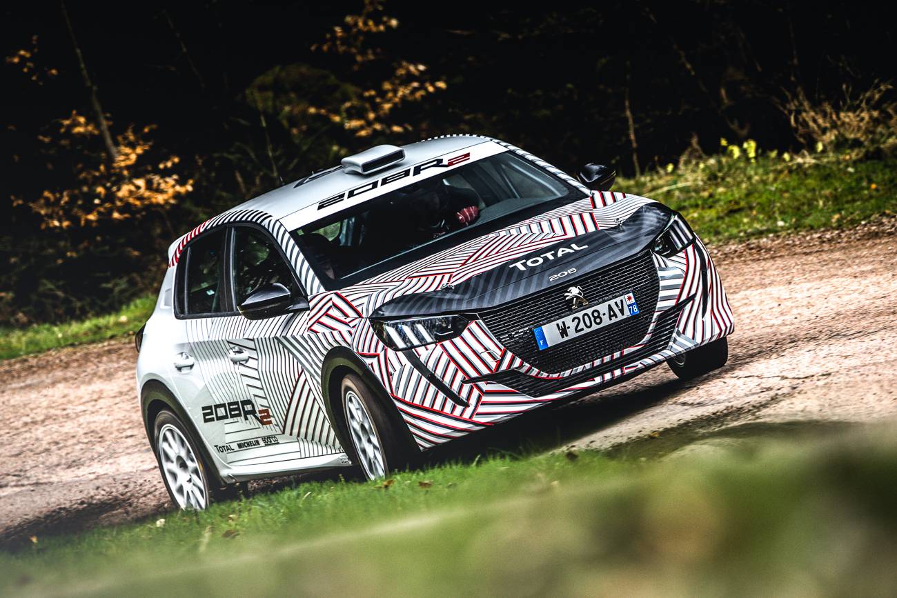 2020 Peugeot Sport 208 R2 rally car 3 2020 Peugeot 208 R2 Rally Car Testing Underway, Packs 1.2L Three-Pot