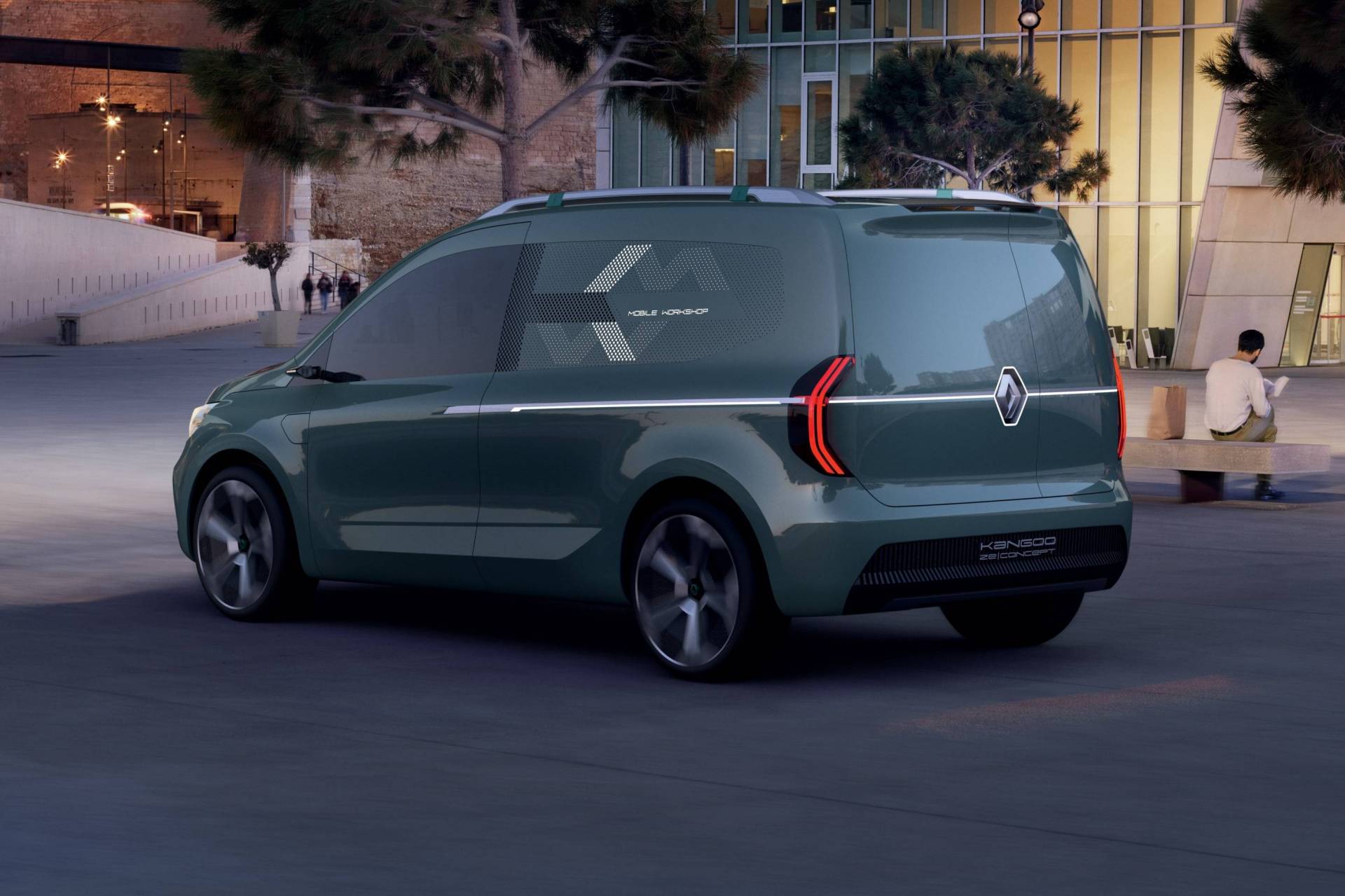 Renault Kangoo ZE Concept 17 Electric Renault Kangoo ZE Concept Previews Next-Generation Compact Van Coming In 2020
