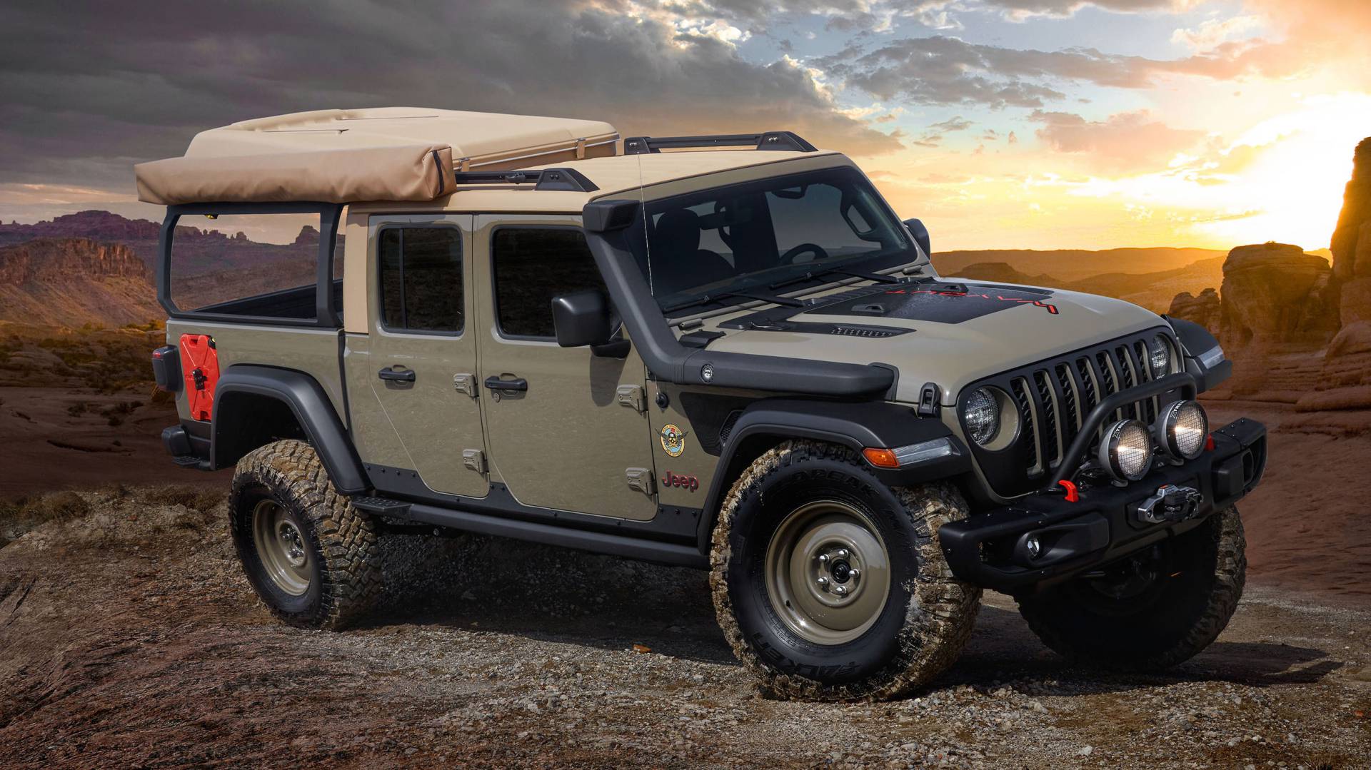 Jeep Wayout Concept 1 Jeep Gladiator Gets Six Moab Easter Safari Concepts