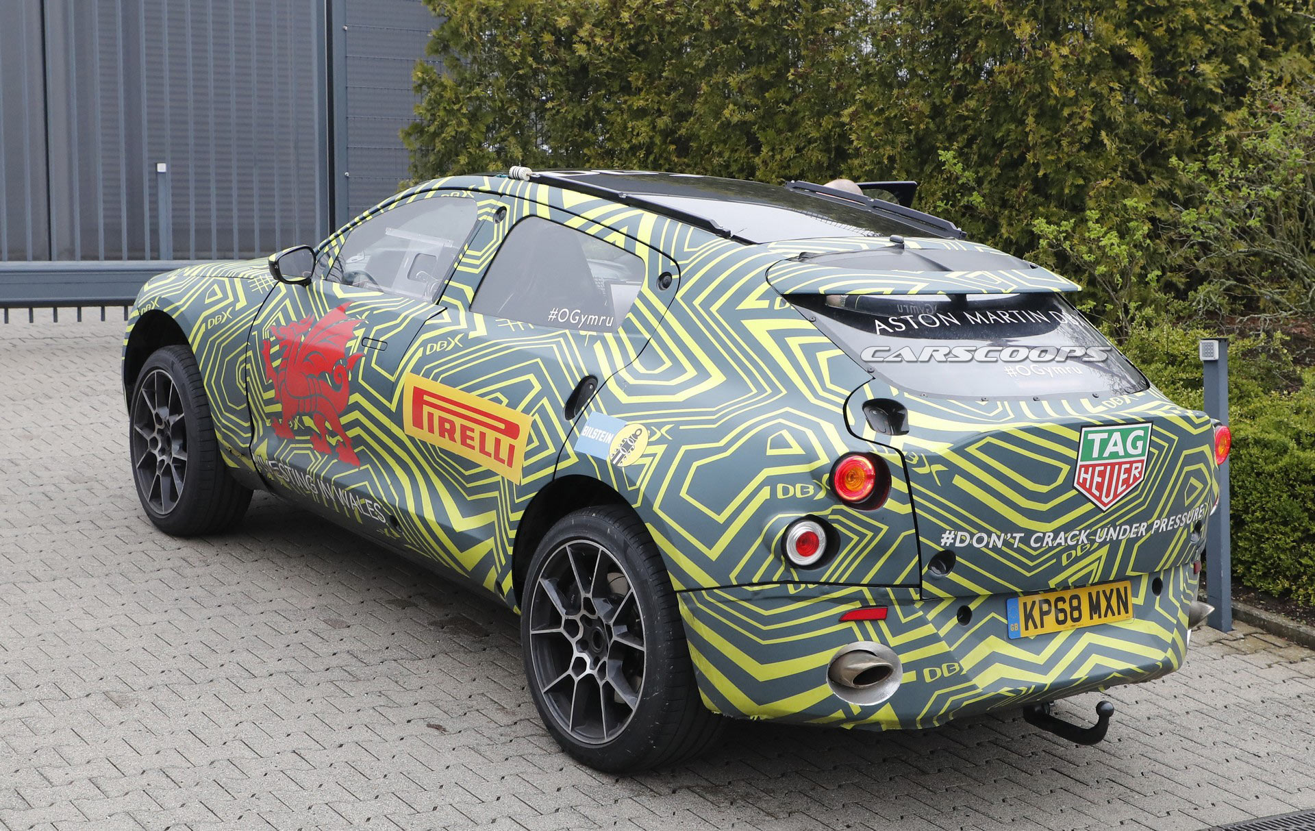 2020-Aston-Martin-DBX-30 Aston Martin DBX Interior Spied, Shows Lots Of Mercedes Parts