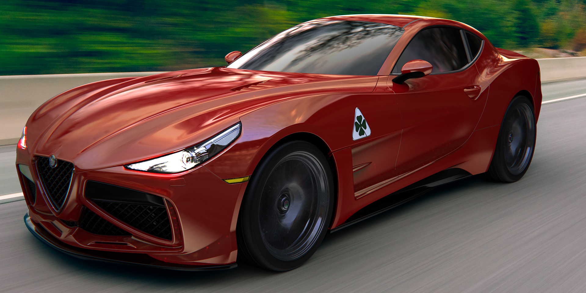 Alfa-Romeo-Coupe-Concept-12 Alfa Romeo Coupe Concept Looks Different, But It Won’t Be The New GTV