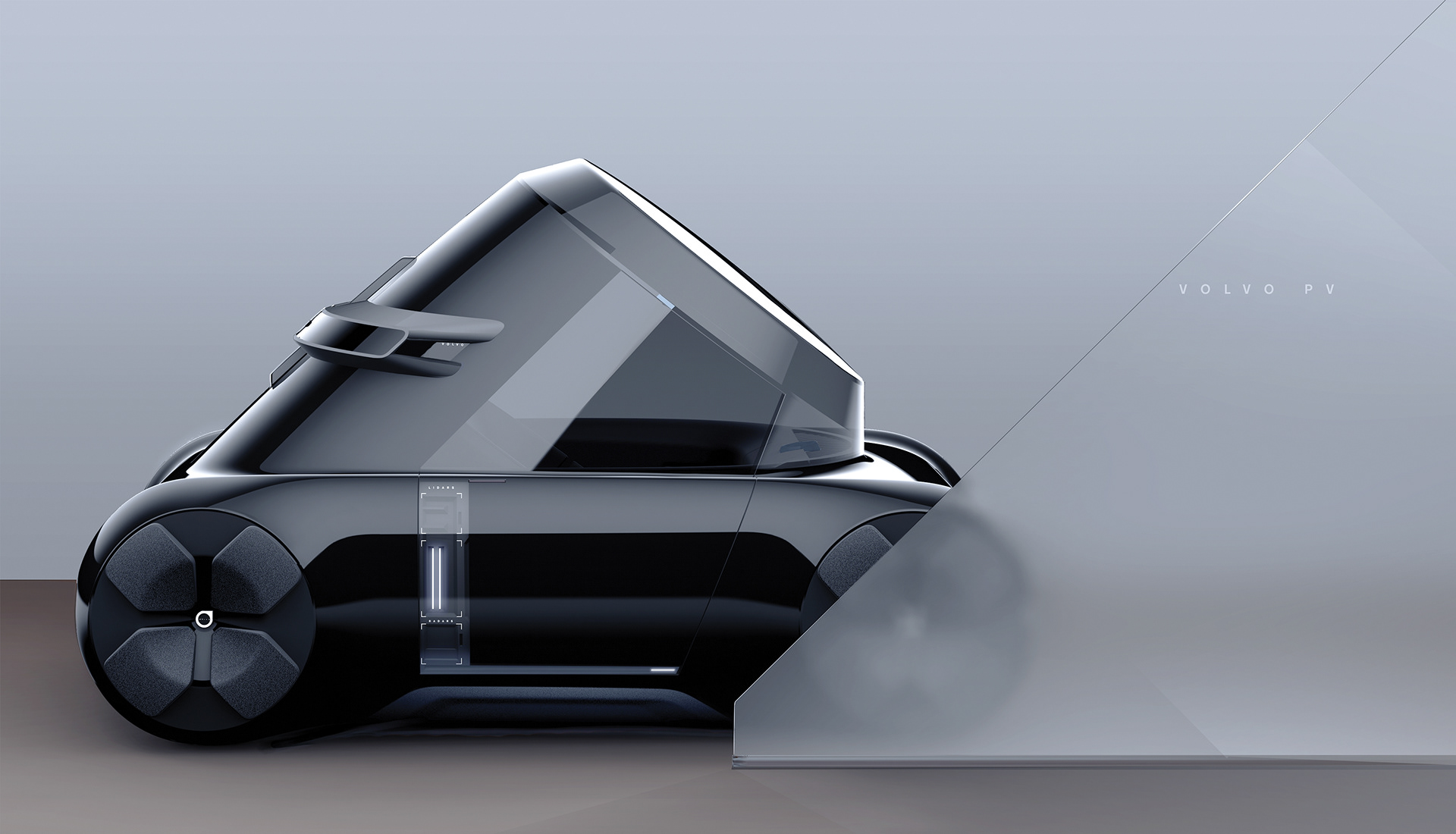 Volvo-PV-13 Could This Weird Volvo-Branded Pod Hint At Future Mobility Solutions?