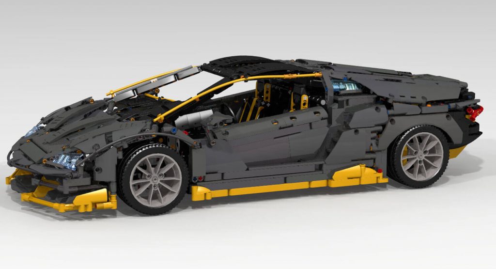 LEGO Lamborghini Centenario Wants To Sit On Your Desk; Will You Help It?