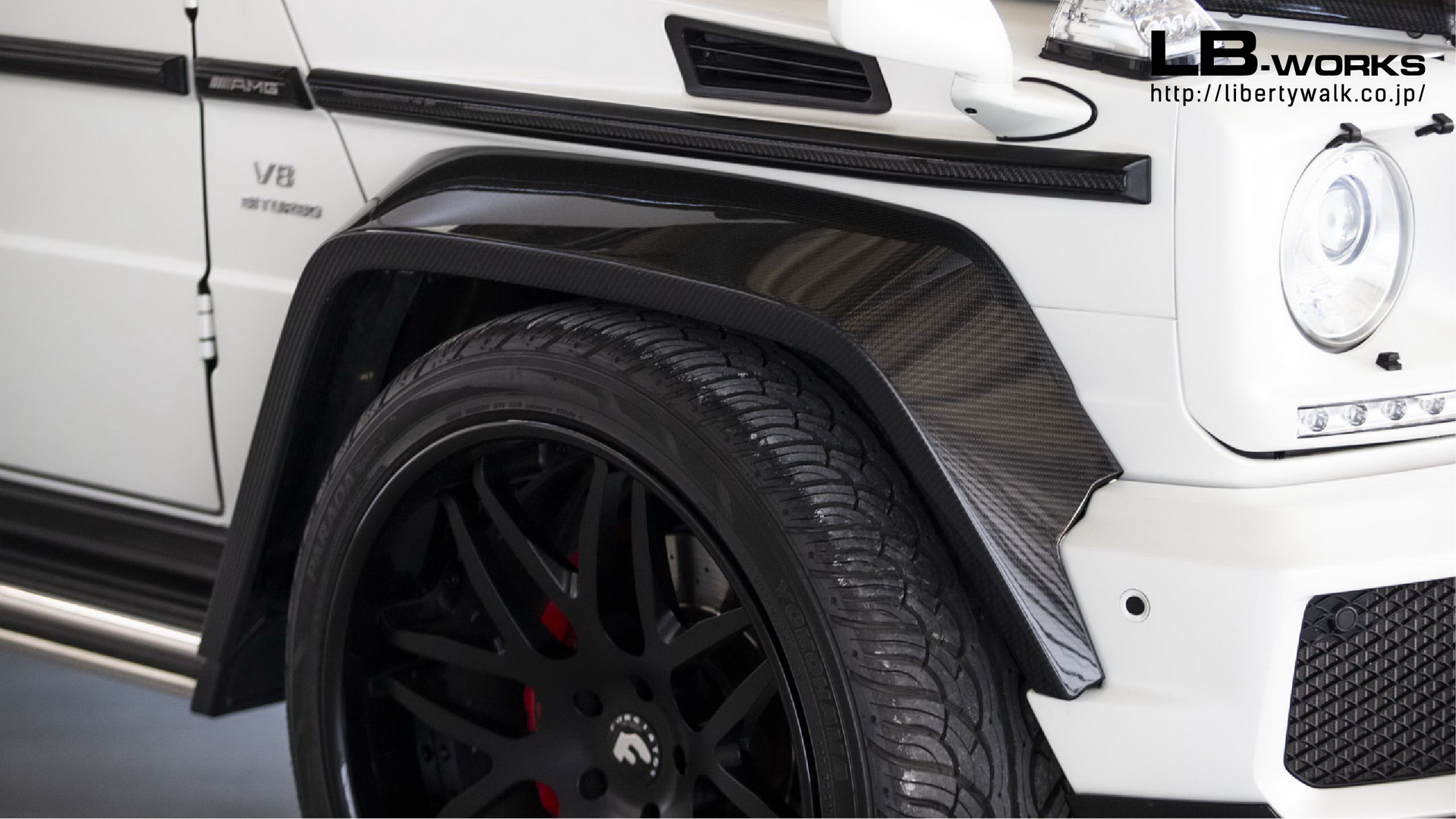 mercedes-amg g63 tuning liberty walk 5 Older Mercedes-AMG G63 Gets The Liberty Walk Touch Of Extravagance