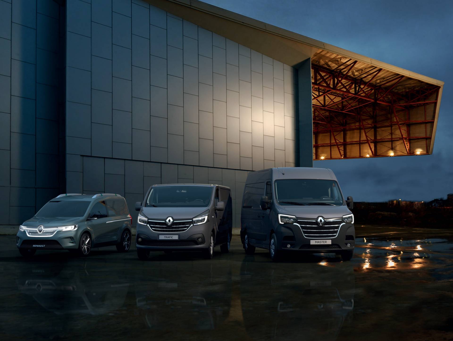 Renault commercial vehicles range 4 Restyled Renault Master And Trafic Get New Faces, Updated Engines And New Tech