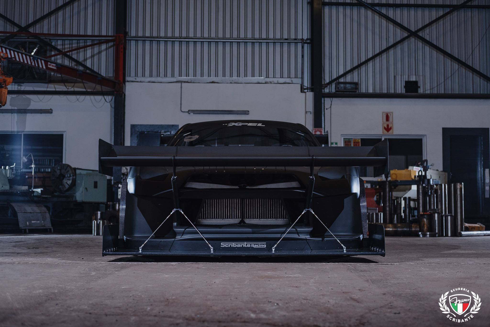 Nissan GT R Hillclimb 2 This Nissan GT-R Hillclimb Car Has More Wings Than KFC