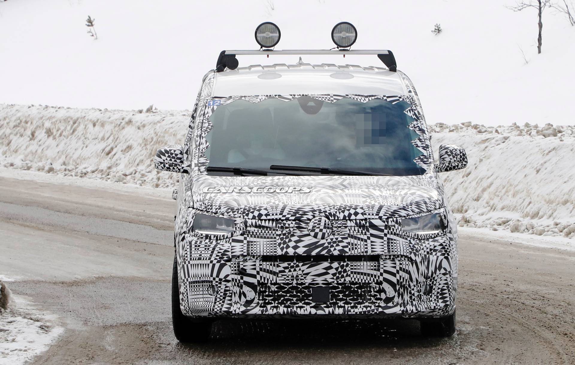 2021 VW Caddy spy shots 17 All-New 2021 VW Caddy Compact Van Spotted For The First Time