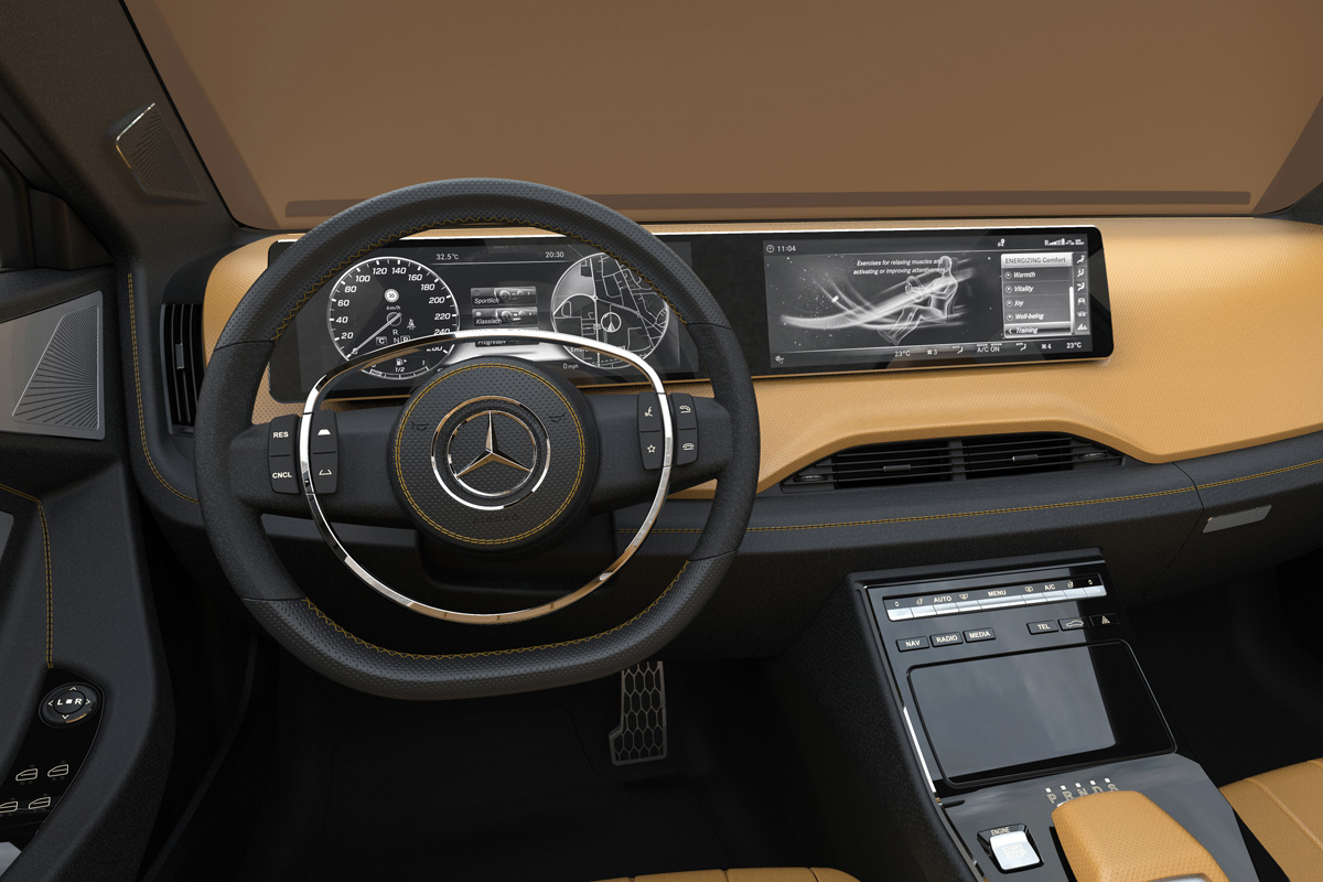 Mercedes-Benz Icon E Concept by David Obendorfer 32 Mercedes-Benz Icon E Study Re-imagines Classic W115 As 21st-Century E-Class EV