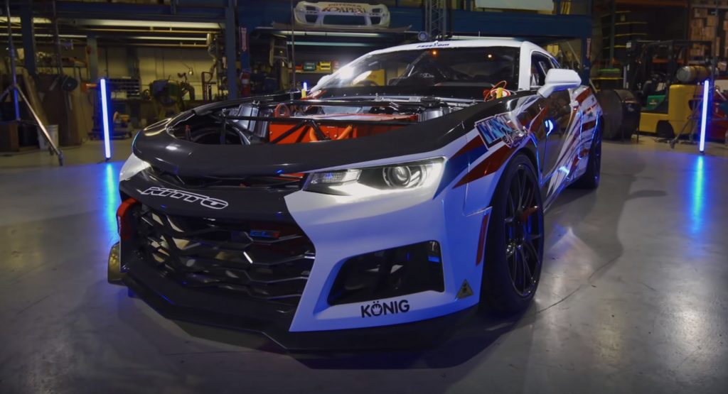  All-Electric, 515 HP Camaro EL1 To Compete In Formula Drift Series