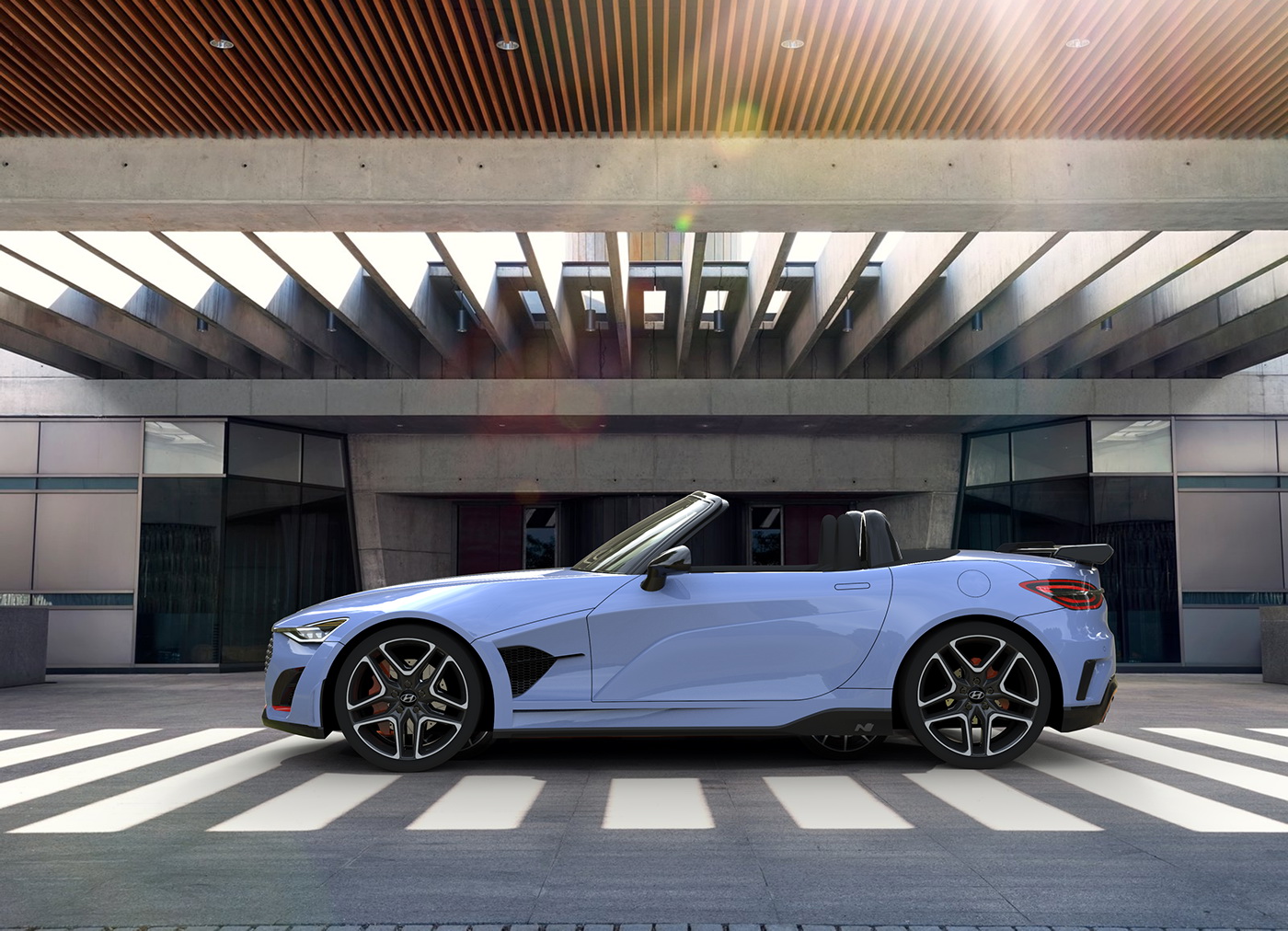 hyundai n roadster render 3 Hyundai Thinks The N Roadster Is A Joke, Doesn’t See Us Laughing