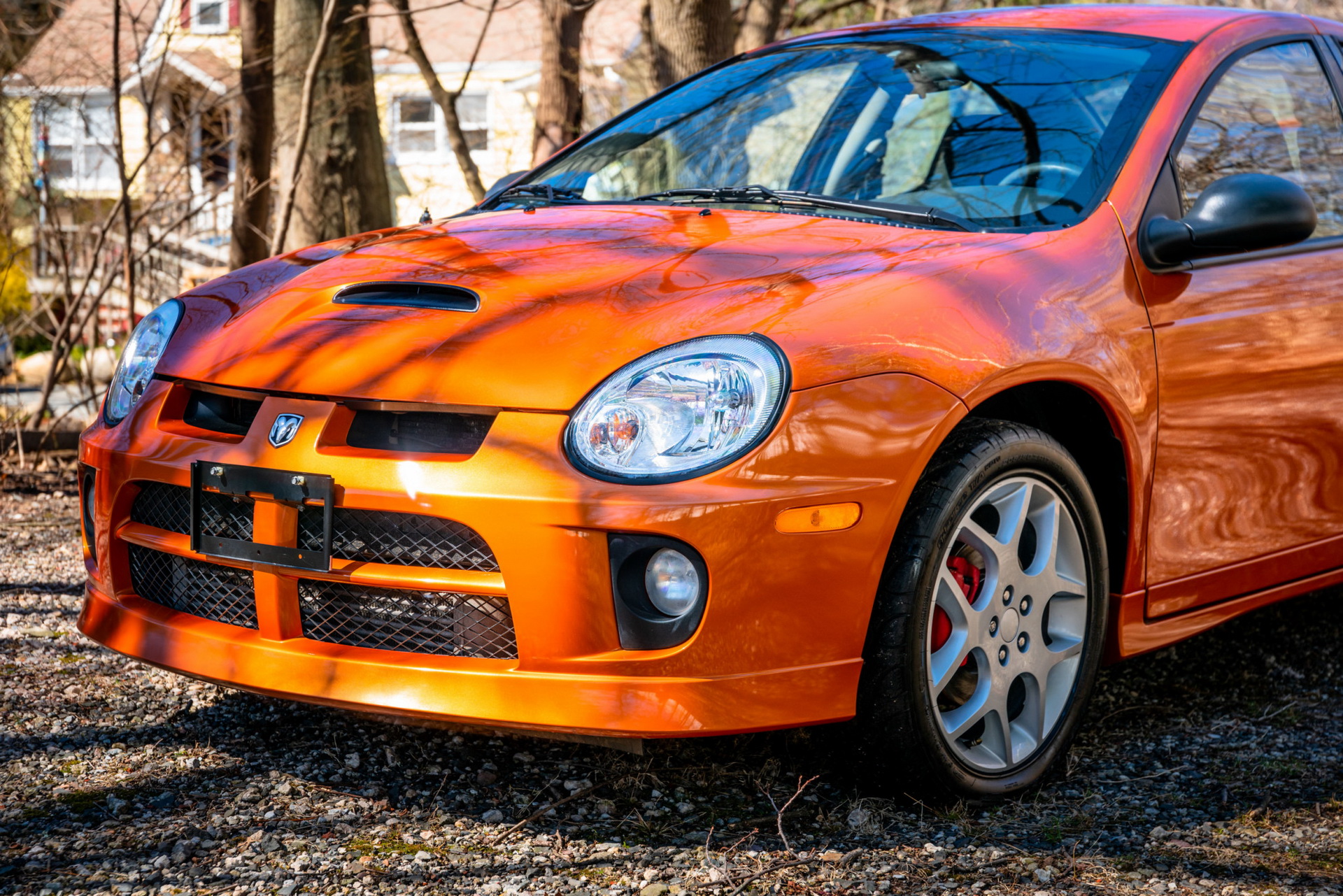 2005 dodge neon srt4 bat auction 22 2005 Dodge Neon SRT-4 Has Just 2,900 Miles, Rare Orange Blast Paint