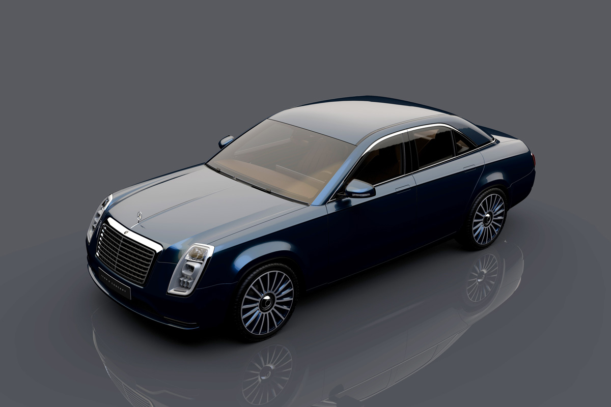 Mercedes-Benz Icon E Concept by David Obendorfer 12 Mercedes-Benz Icon E Study Re-imagines Classic W115 As 21st-Century E-Class EV