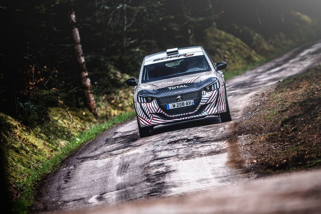 2020 Peugeot 208 R2 Rally Car Testing Underway, Packs 1.2L Three-Pot ...