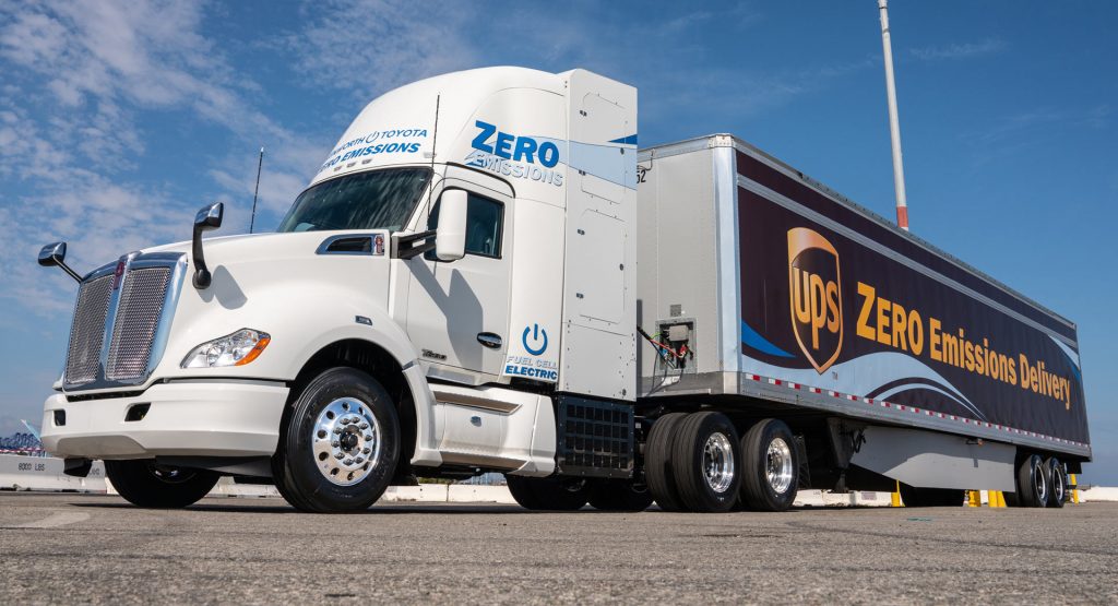 Toyota And Kenworth Unveil New Fuel Cell Semi With 300+ Mile Range