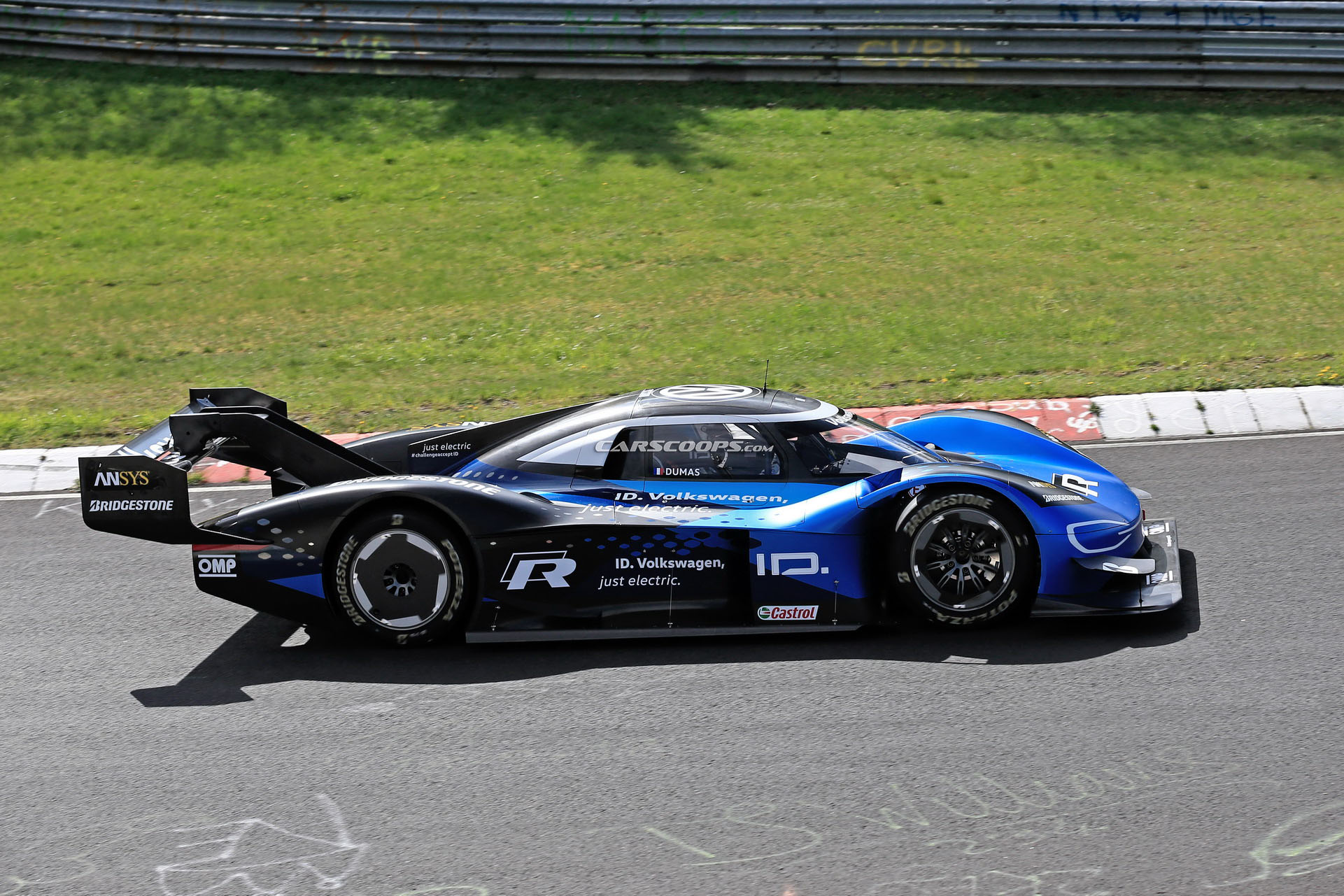 Volkswagen ID R Nurburgring 24 VW ID. R Rolls Its Wheels In (Silent) Anger At The Nurburgring