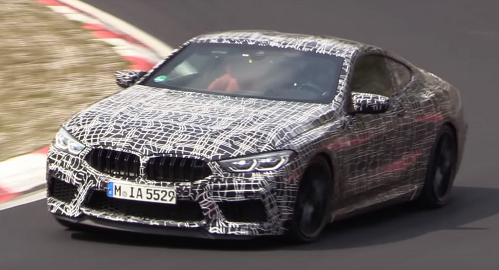  2020 BMW M8 Squeals Its Tires In Agony On Track