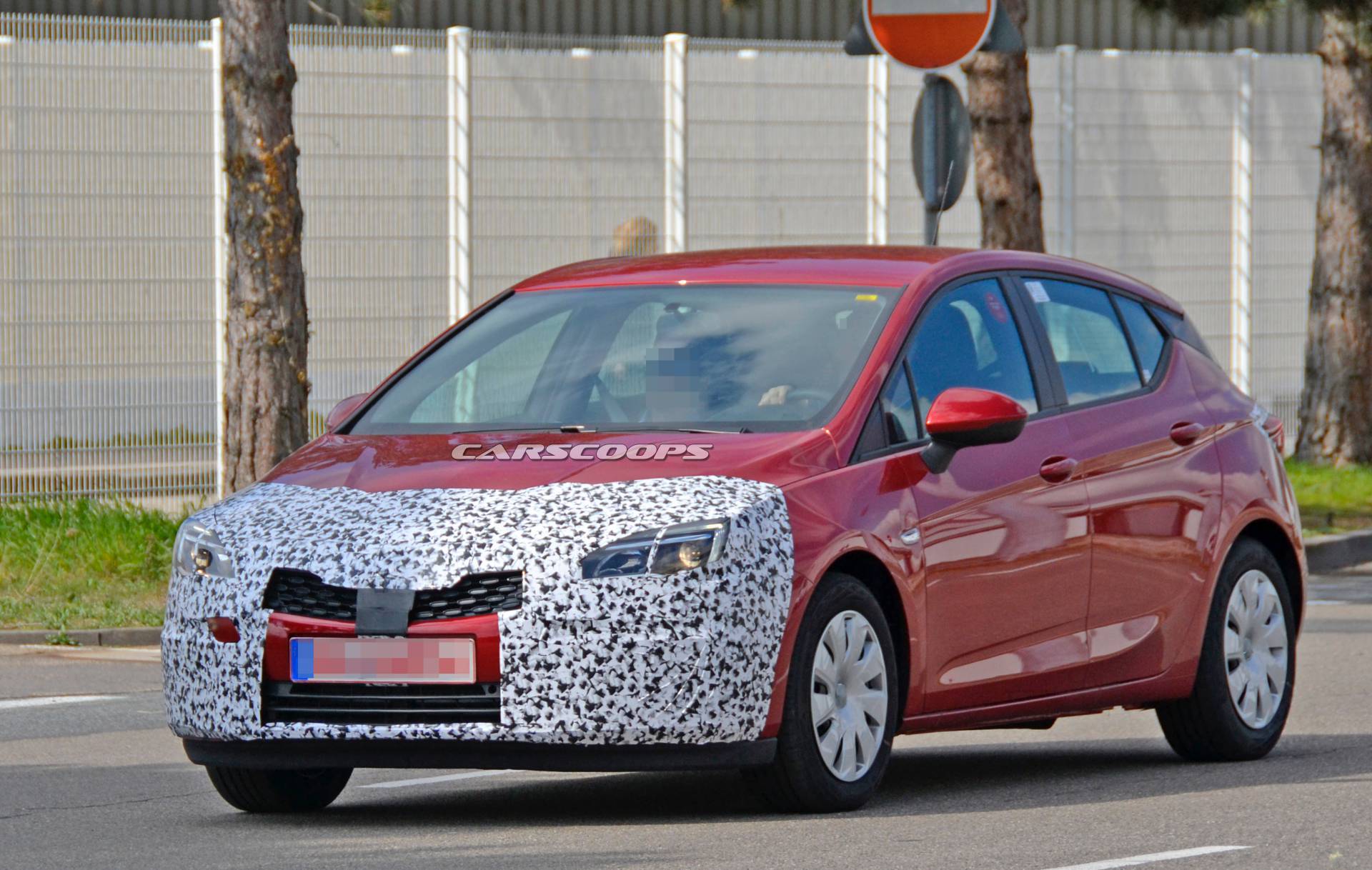 2020 Opel:Vauxhall Astra facelift spy shots 2 2019 Opel Astra Facelift Drops Some Camo, Updates Are Still Hard To Spot