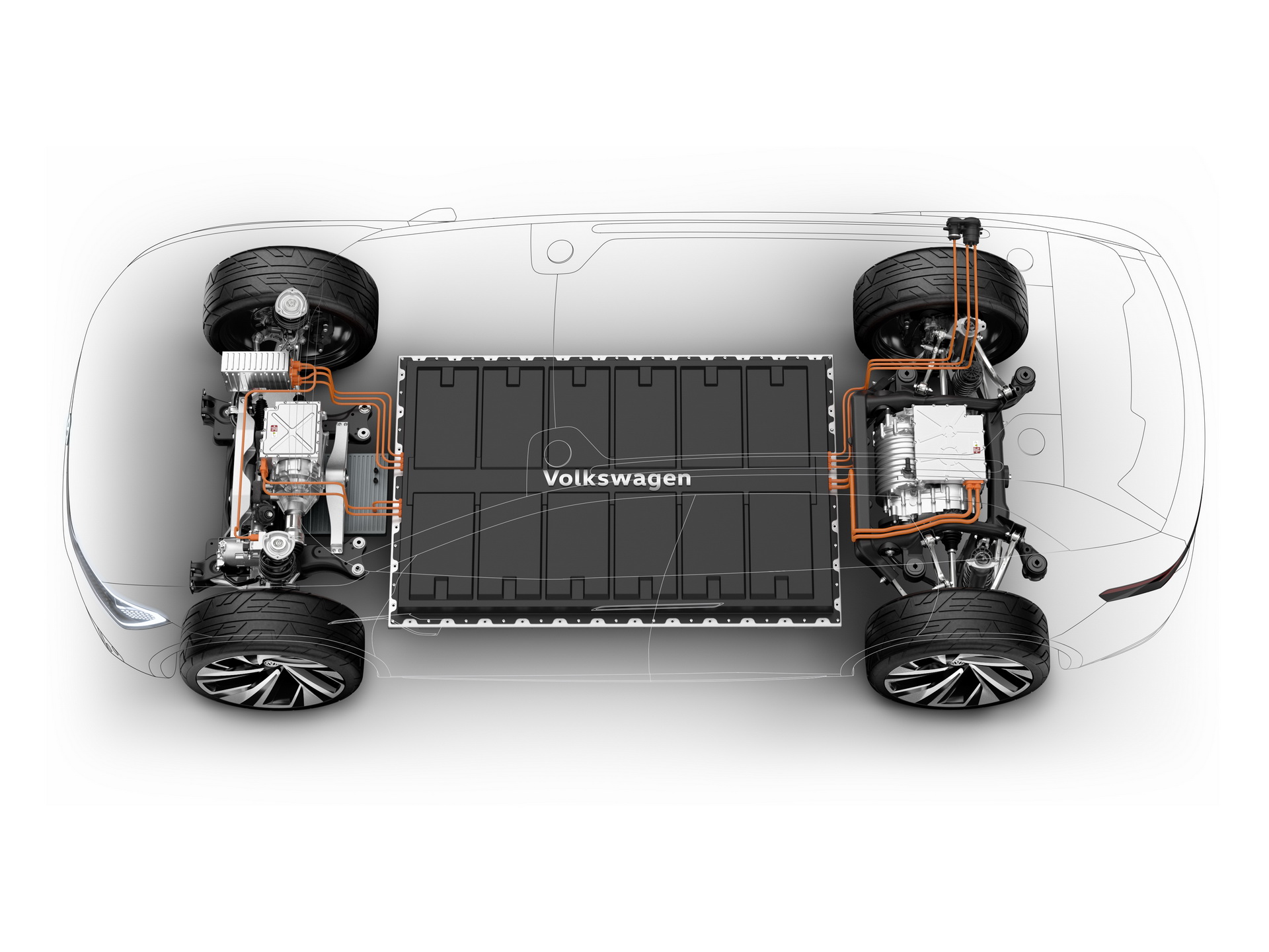 VW-ID-Roomzz-40 VW’s Electric ID. Roomzz Concept Revealed With 280 Miles Of Range, Three Rows Of Seats