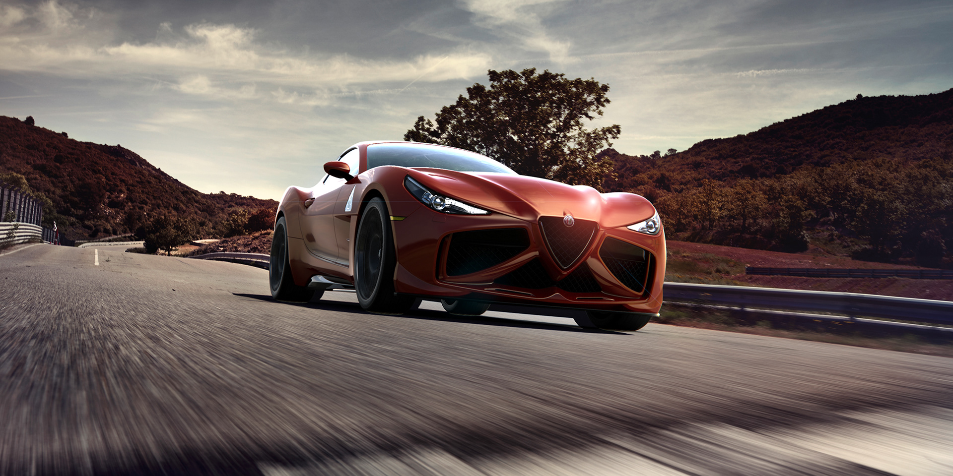 Alfa-Romeo-Coupe-Concept-14 Alfa Romeo Coupe Concept Looks Different, But It Won’t Be The New GTV