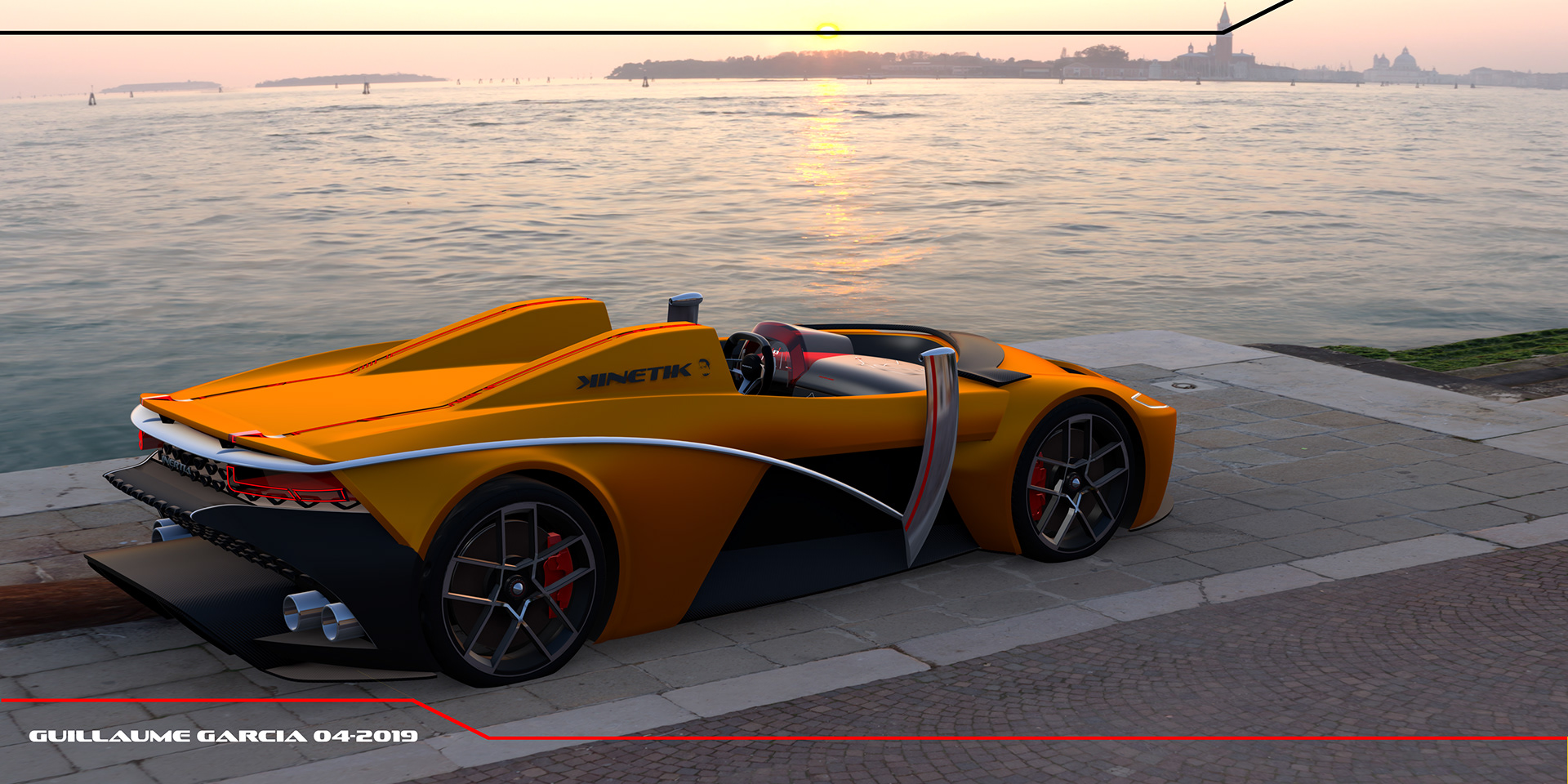 inertia kinetic rendering 41 Inertia Kinetik Is One Man’s Take On The Sports Car Of Tomorrow