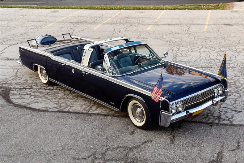 1963 Lincoln Continental Convertible-1 Roll Like A Kennedy In This 1963 Lincoln Continental Presidential Limo Recreation