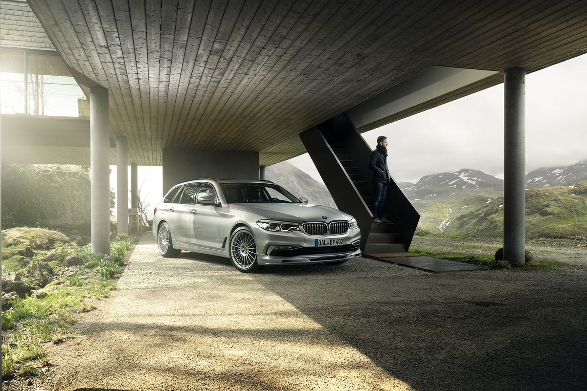 Alpina B5 Touring Bi-Turbo5 The Alpina B5 Bi-Turbo Touring Is The Fastest Series-Production Estate In The World